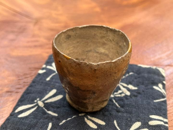 古唐津　立ぐい呑