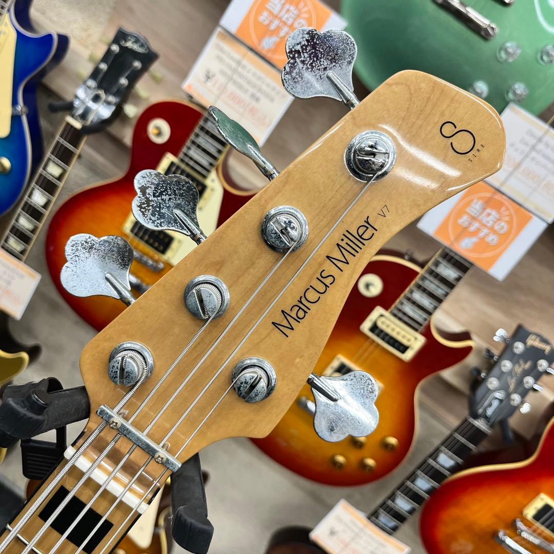 【11344】SIRE Marcus Miller V7 5弦ベース ナチュラル