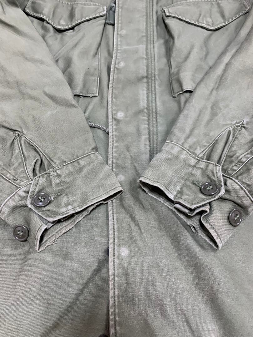 米軍実物　M-51 フィールドジャケットcrownジッパー S-S アメリカ軍