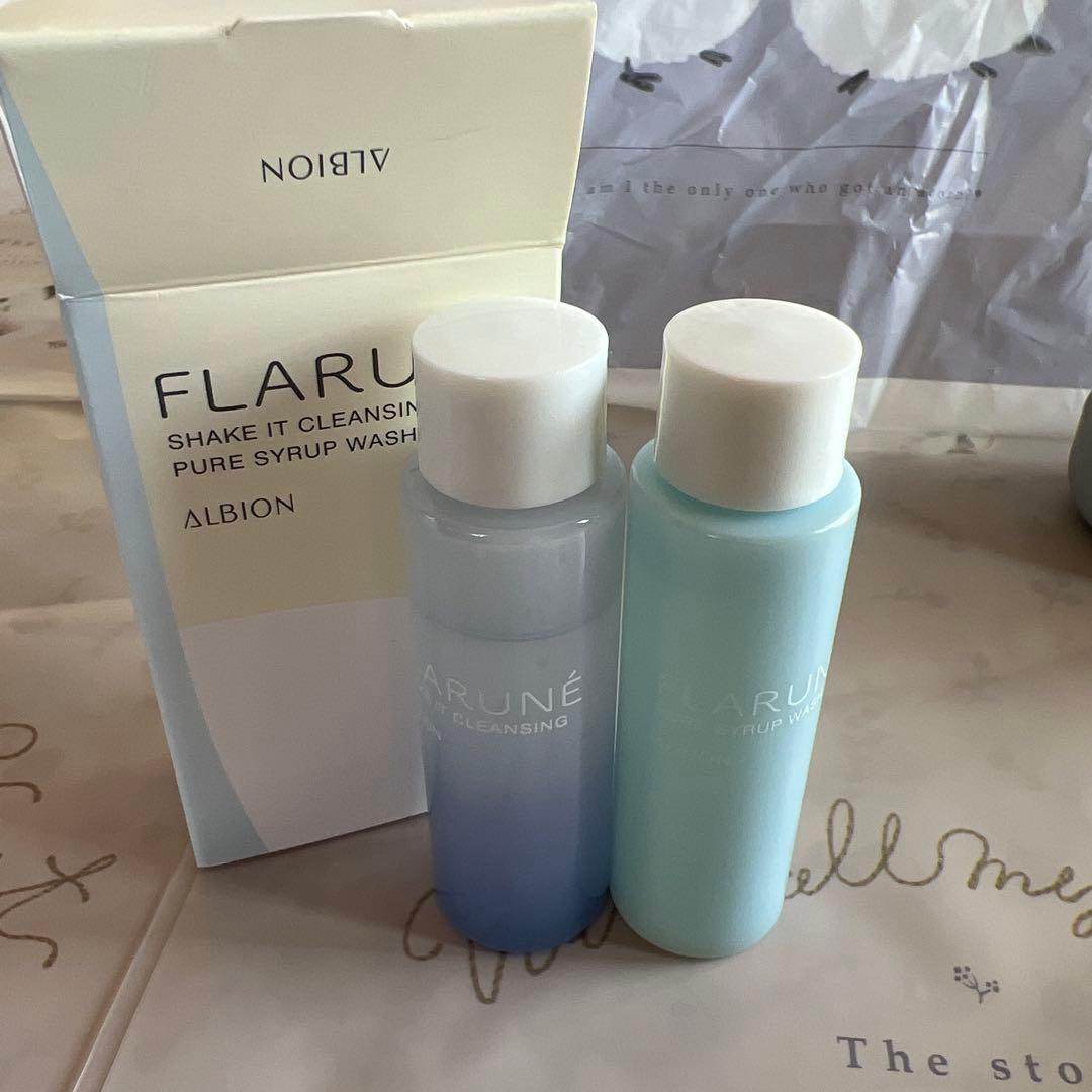 ALBION スキコン& FLARUNÉ乳液&化粧水&クリーム&サンプル
