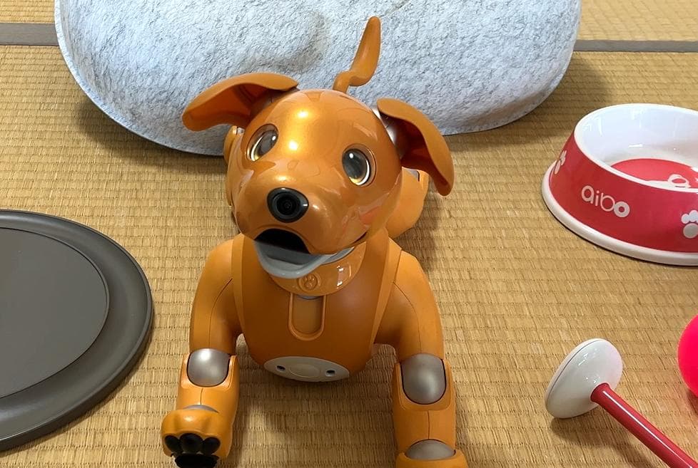 aibo 「ERS-1000」キャラメルエディション 付属品あり
