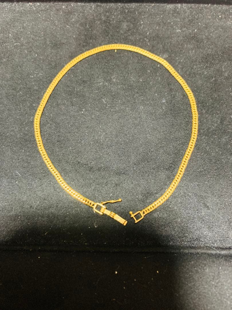 k18 喜平　6面W アンクレット