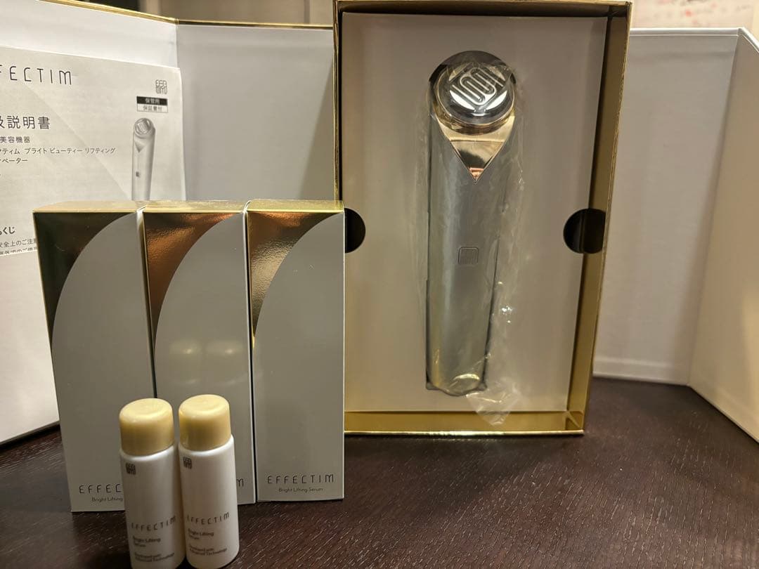 専用です！EFFICTIM 美顔器 セラム3本＋小型見本２本