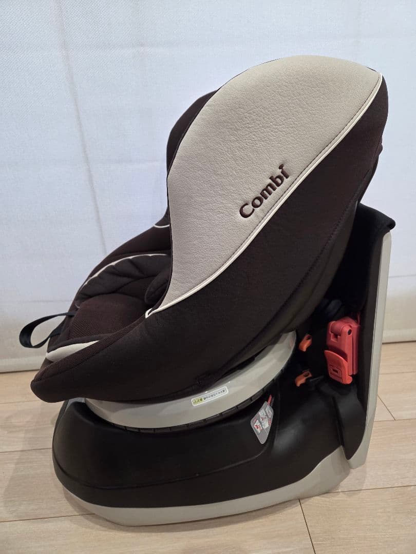 チャイルドシート ネルーム lite EF ダークブラウン コンビ