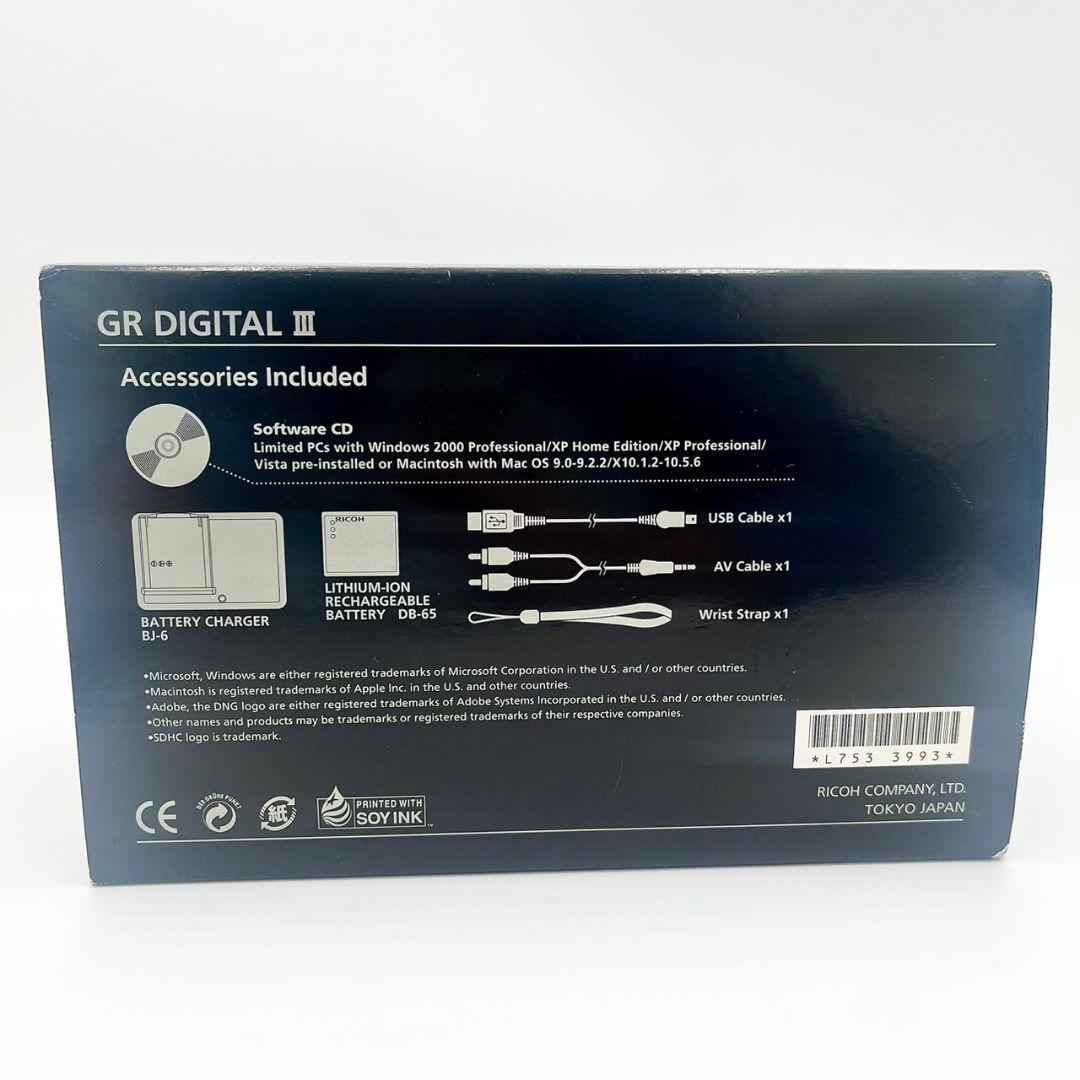 RICOH GR DIGITAL III 本体