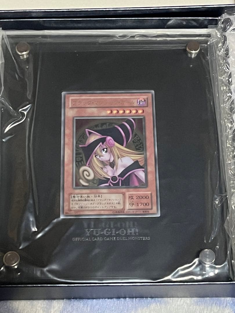 10000名様限定 当選品 ブラック・マジシャン・ガール ステンレス製