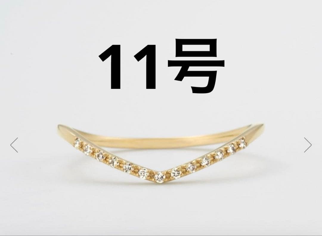 アガット agate K18ダイヤモンドリング