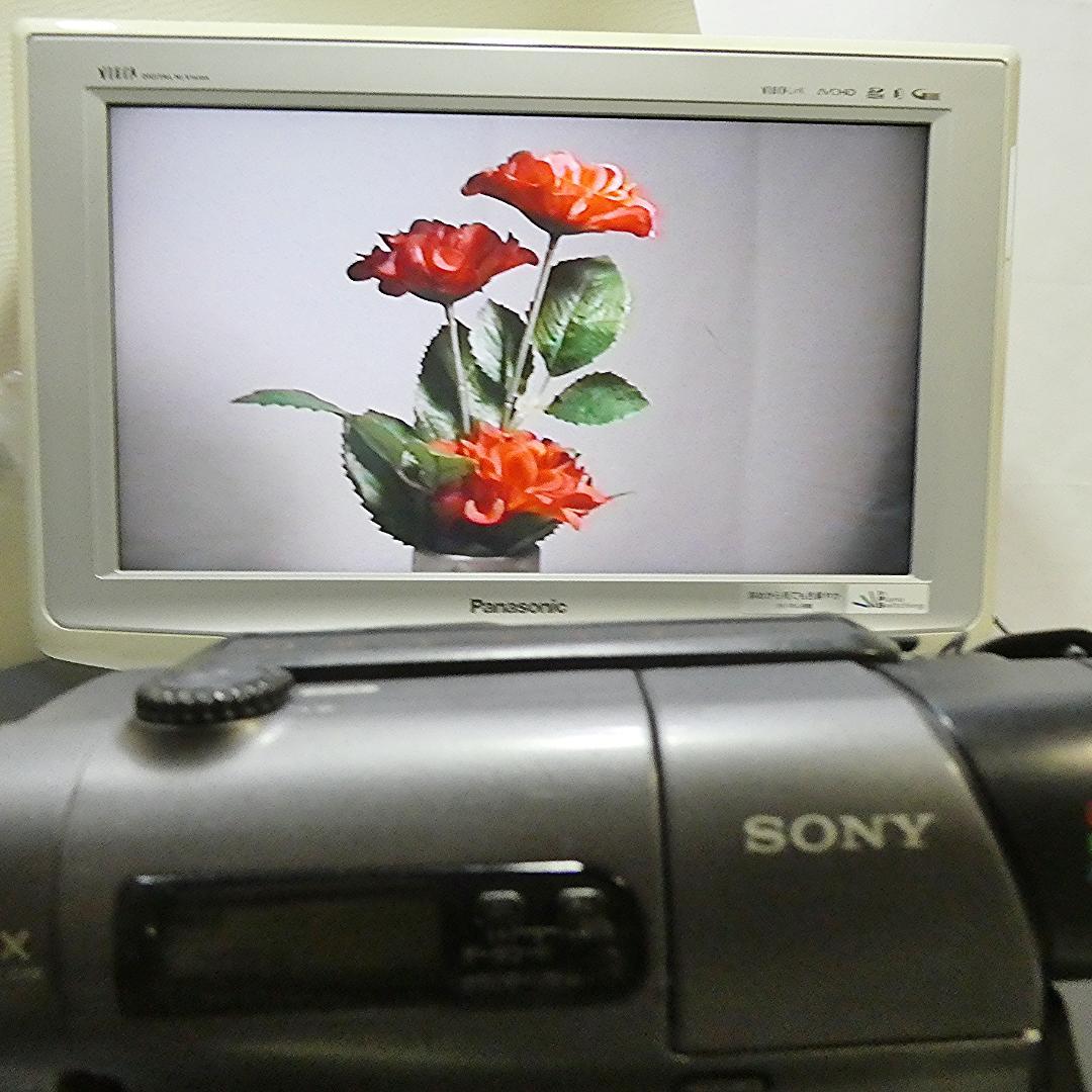 動作良好 VideoHi8 ソニーCCD-TR3　8ミリビデオ　DVD化に最適