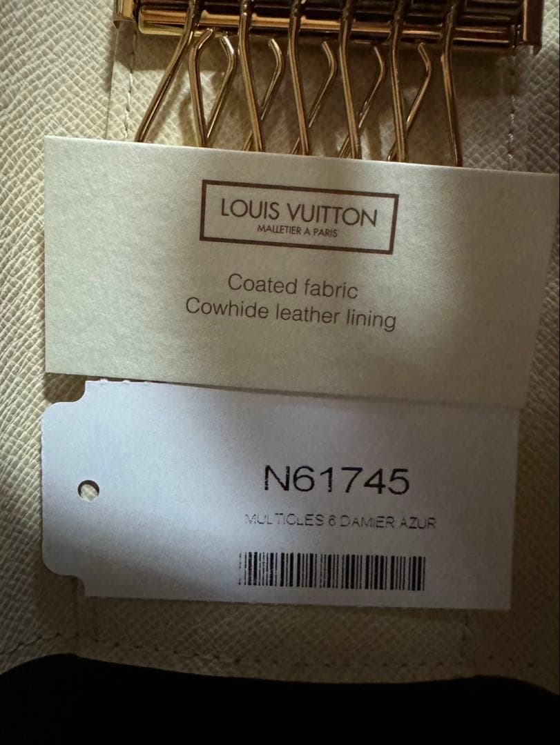 ルイヴィトン キーケース　コリエ ギャンブル ネックレス