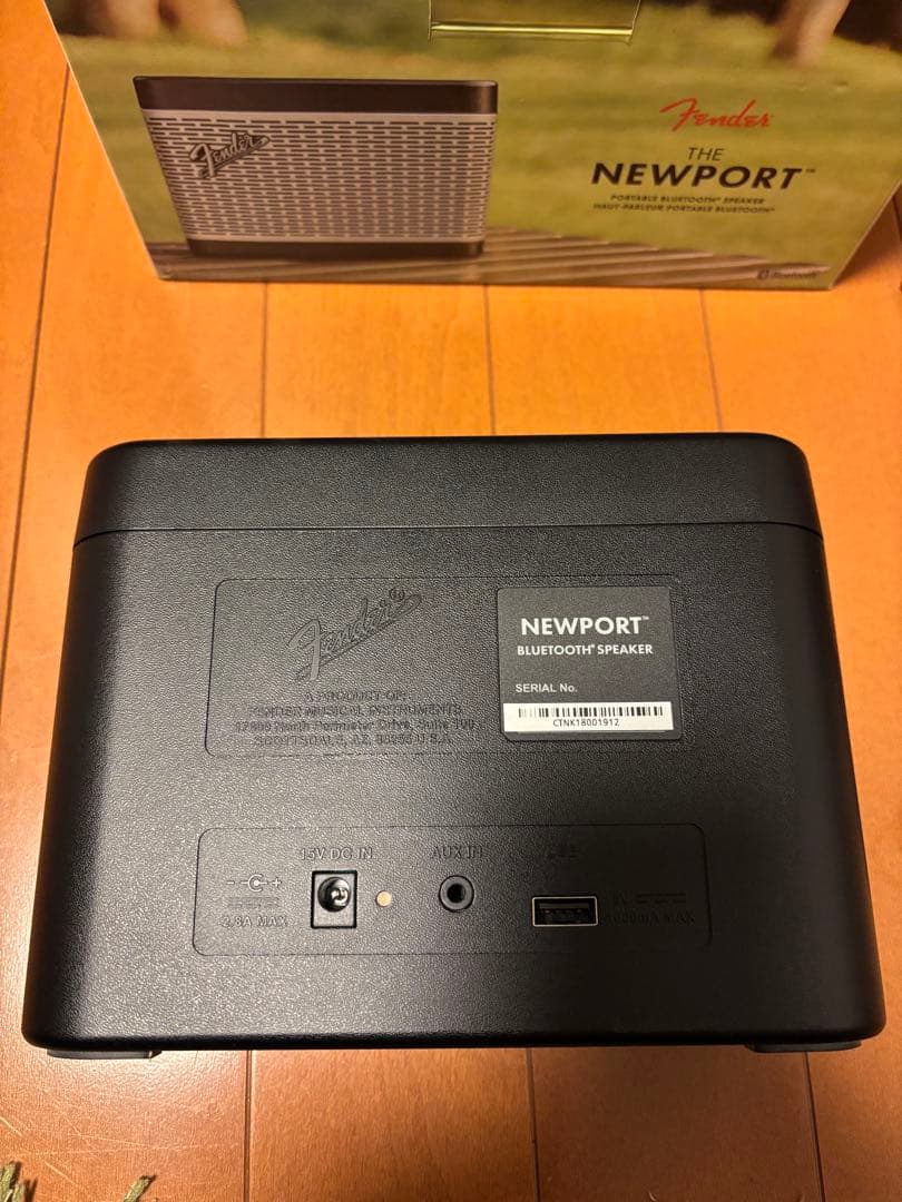 スピーカー・ウーファー Fender NEWPORT BLUETOOTH SPEAKER BLACK