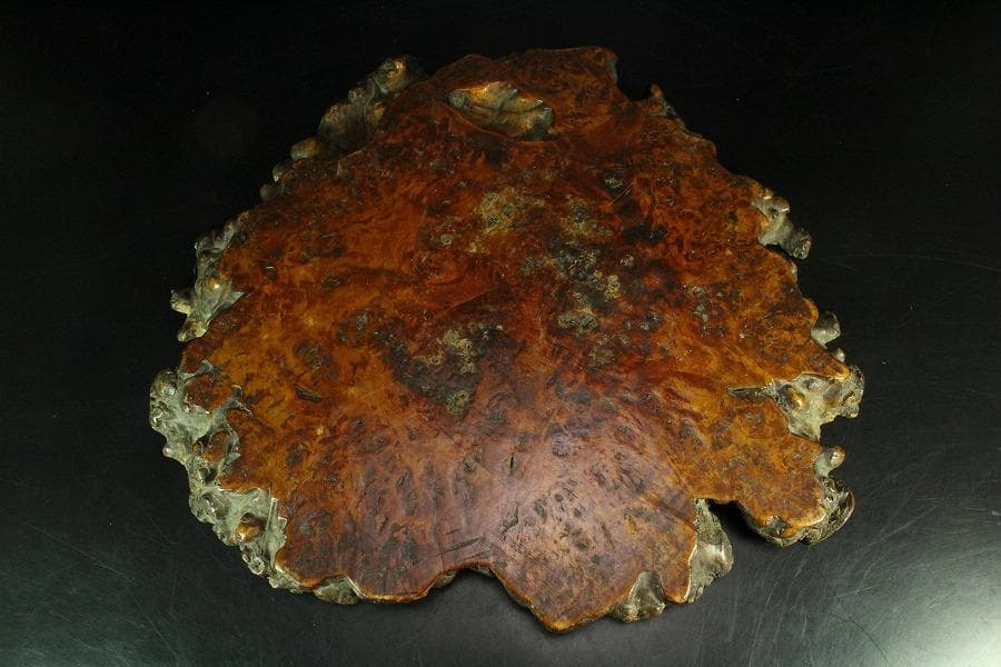 自然木 葡萄木 敷き板 時代物(K-A716)