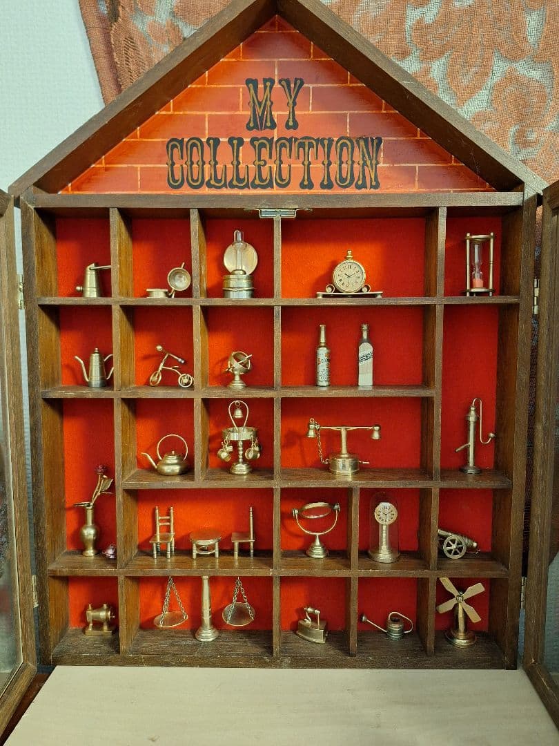 ミニチュアアンティークコレクションボックスドールハウス