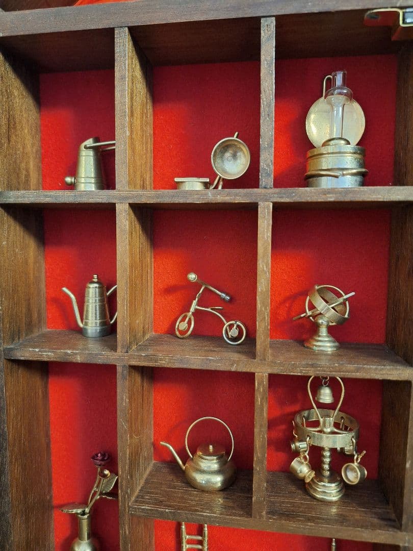 ミニチュアアンティークコレクションボックスドールハウス