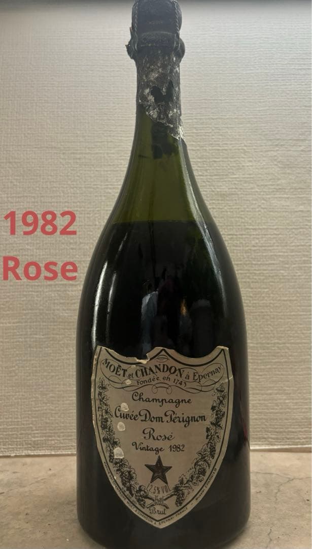 Dom perignon rose ドンペリニヨンロゼ　1982