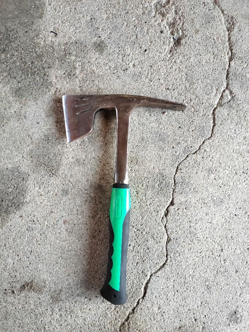 オオクワガタ 採集 材割り 斧