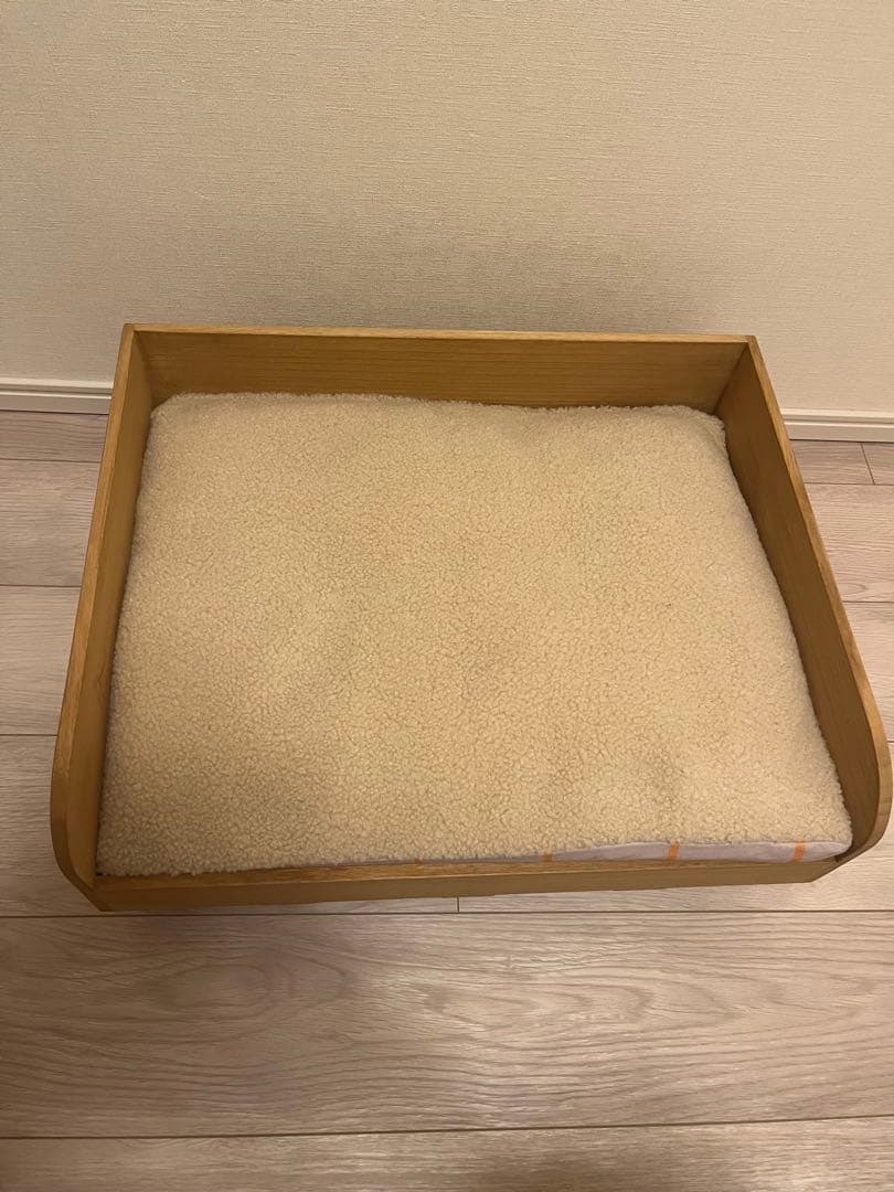 オルネコ　桐のベッド　クッション付