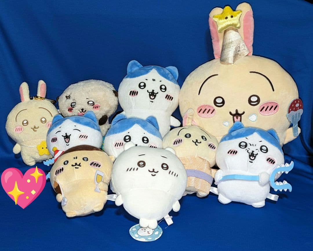 ♡美品♡ちいかわ♡ぬいぐるみ♡まとめ売り♡１１点セット♡新品未使用♡♡