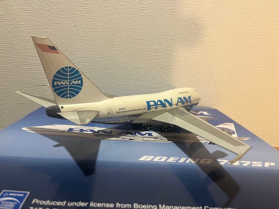 1/200 inflight PAN AM B747SP パンナム