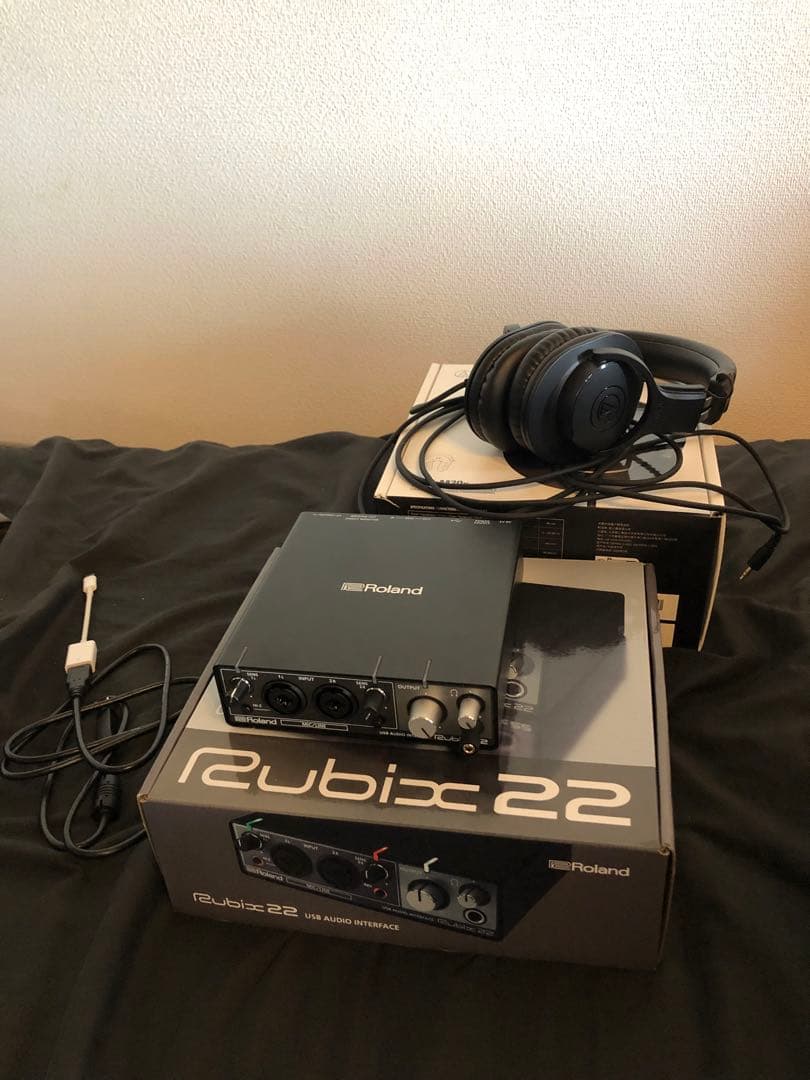 Roland Rubix 22 オーディオインターフェイスヘッドフォンセット