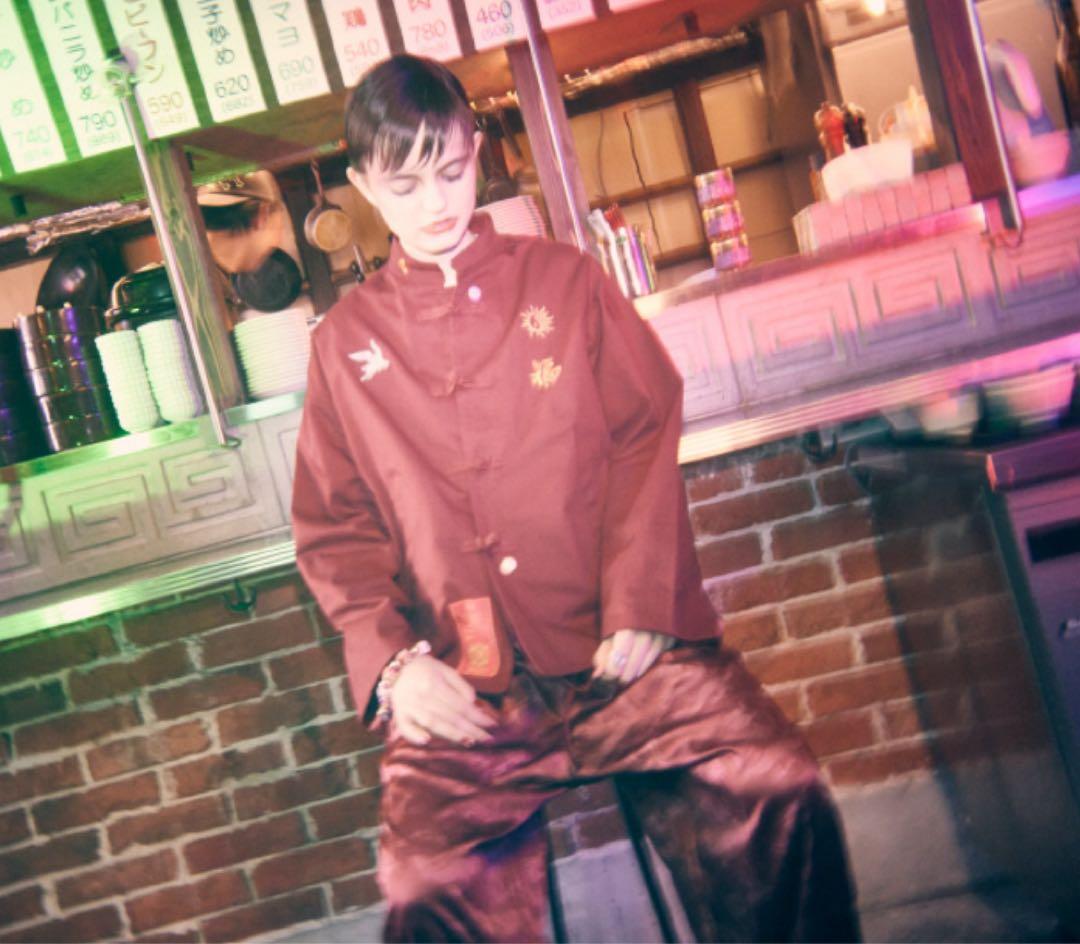 ずっと真夜中でいいのに。福 Jacket (Red) 中華服　L