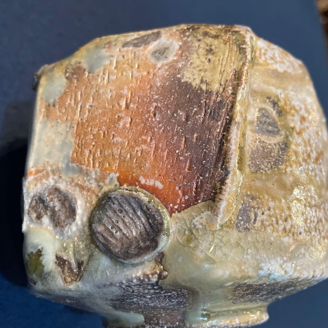 【谷本 洋】氏の作品『伊賀茶碗』です。共箱 共布 茶道具 茶碗※本物保証