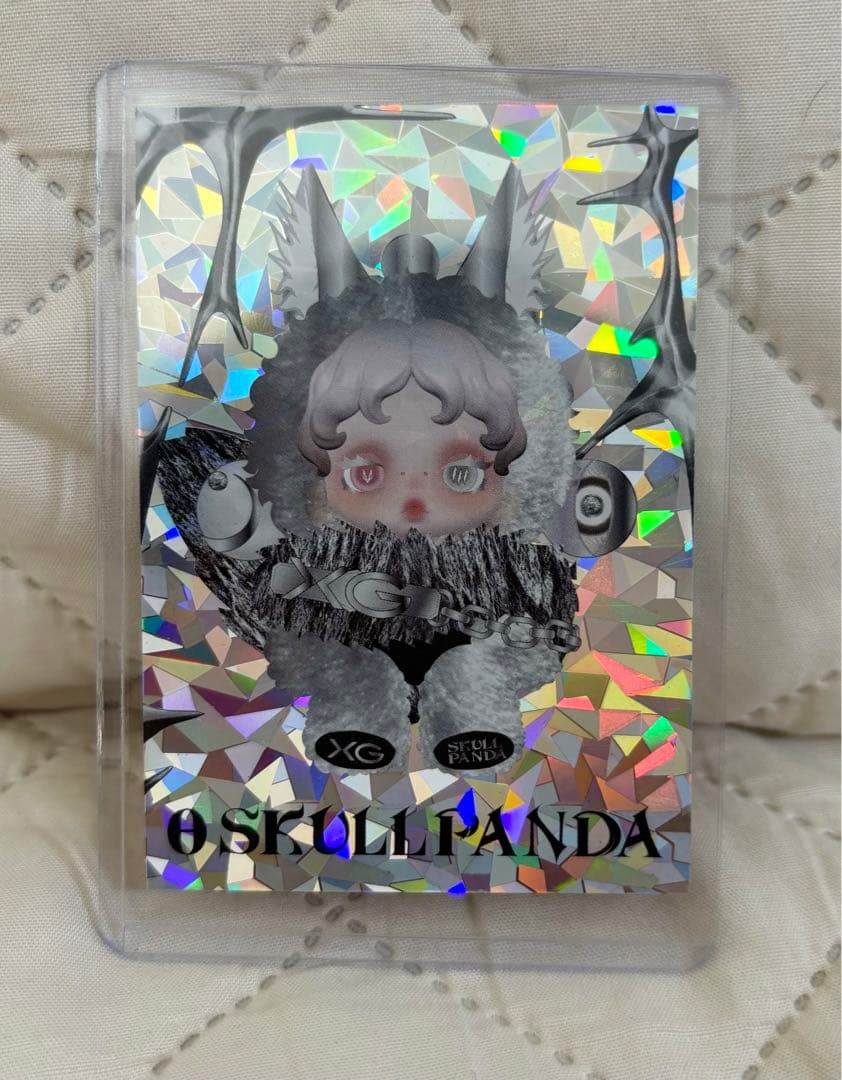 SKULLPANDA XG ぬいぐるみ・マスコット 日本限定　カード付き 美顔