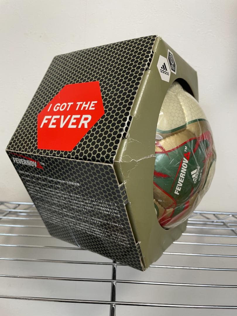 新品未使用 FIFAワールドカップ2002 公式試合用ボール Fevernova