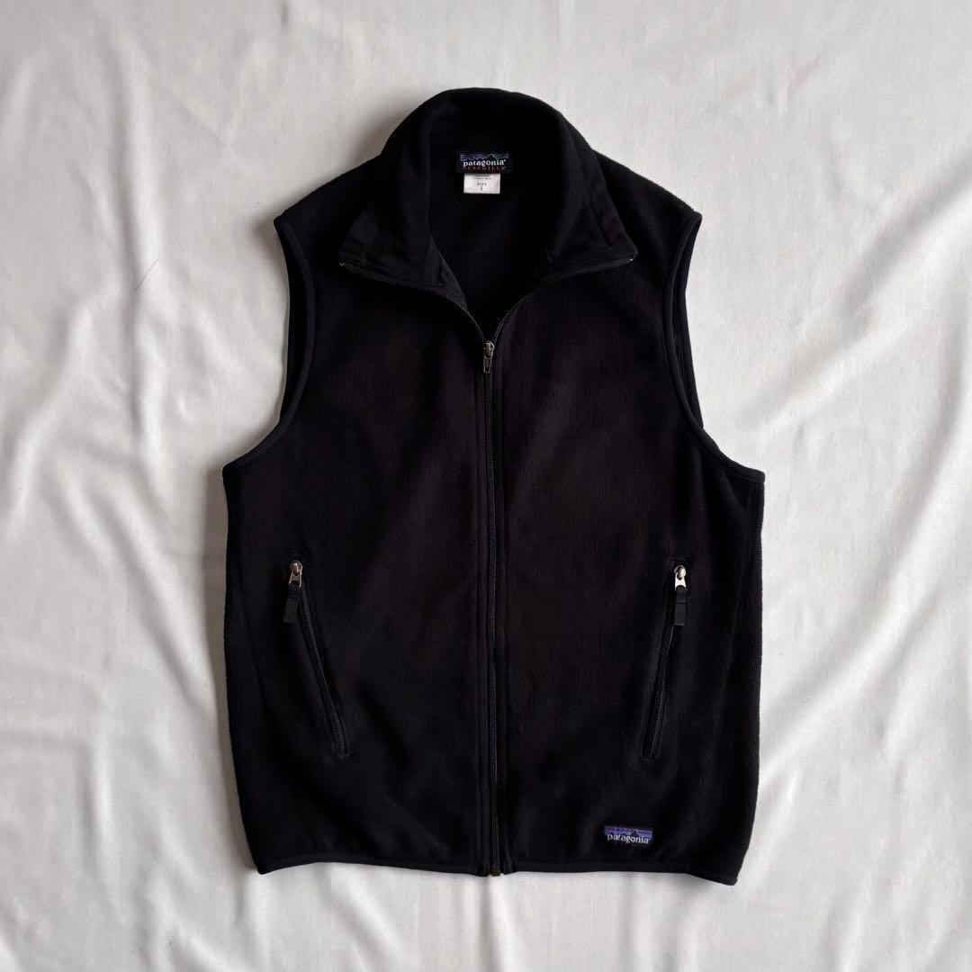 トップス 00s patagonia SYNCHILLA fleece vest BLK