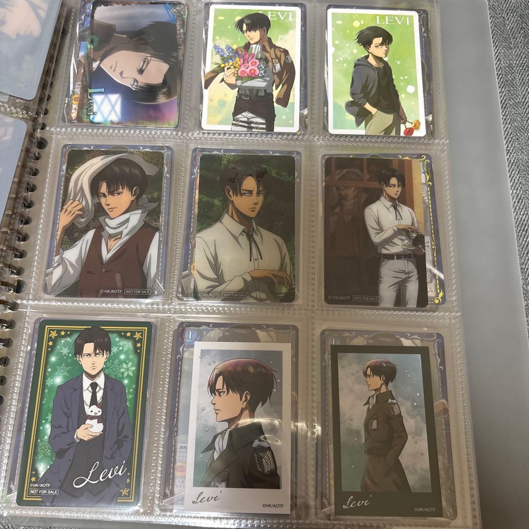 進撃の巨人 リヴァイ兵長 カード まとめ売り