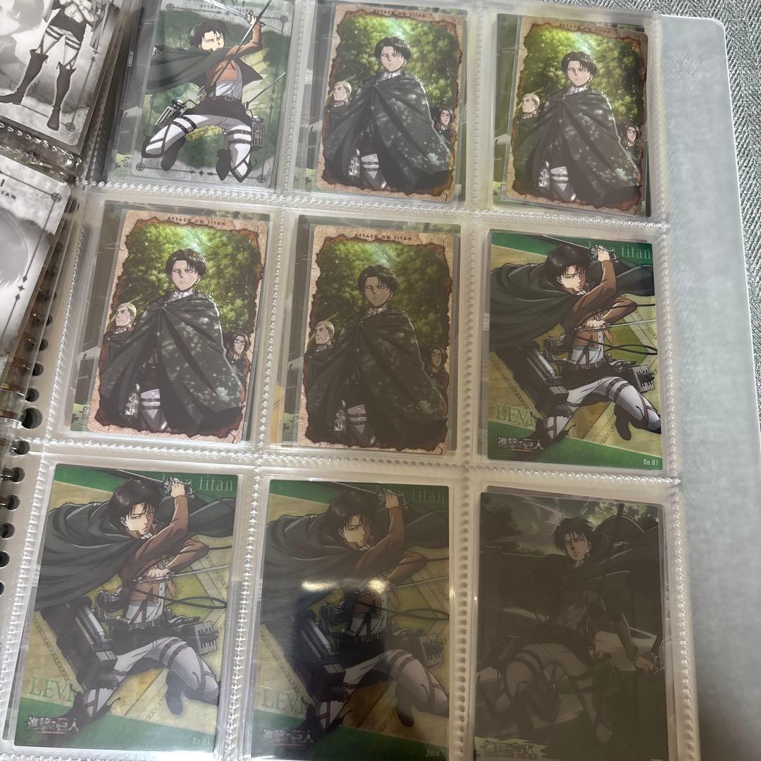 進撃の巨人 リヴァイ兵長 カード まとめ売り