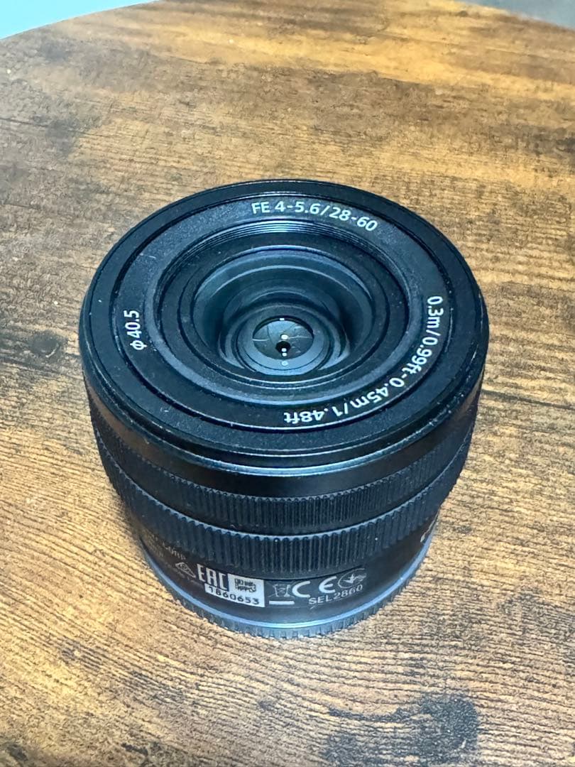 【NDフィルター付き】Sony SEL2860 ズームレンズ