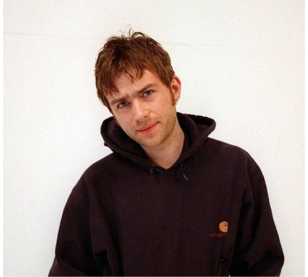 デーモンアルバーン　カーハート carhartt ビンテージ パーカー 90s