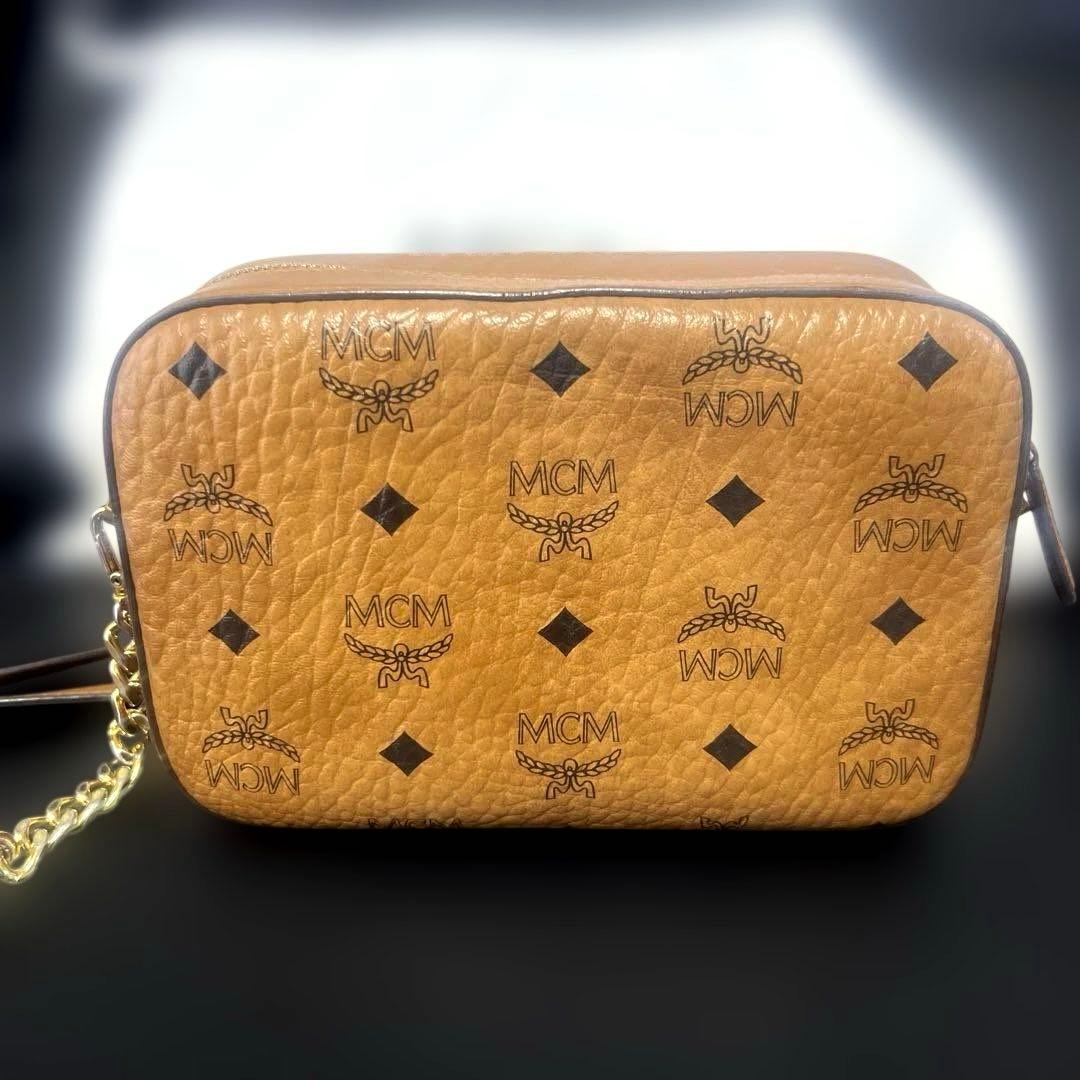 MCM ショルダーバッグ ブラウン ダストバッグ付き