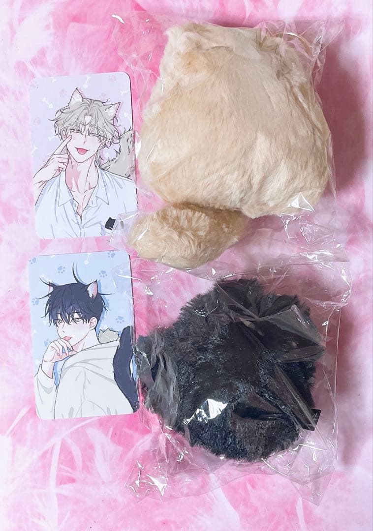 韓国BL水辺の夜 水辺にゃんこぬいぐるみキーホルダー テジュ イヒョン