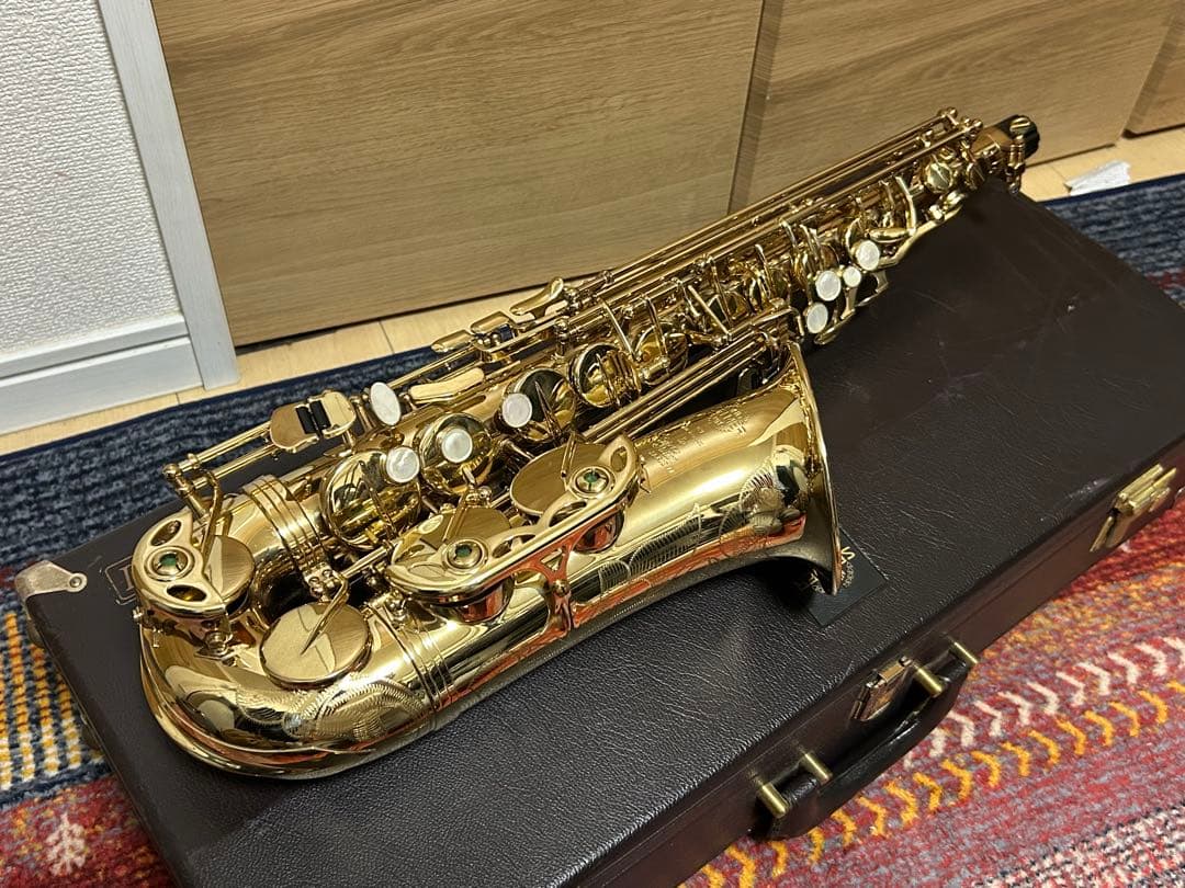 セルマー アルトサックス スーパーアクション80 シリーズ2 53万番台　彫刻