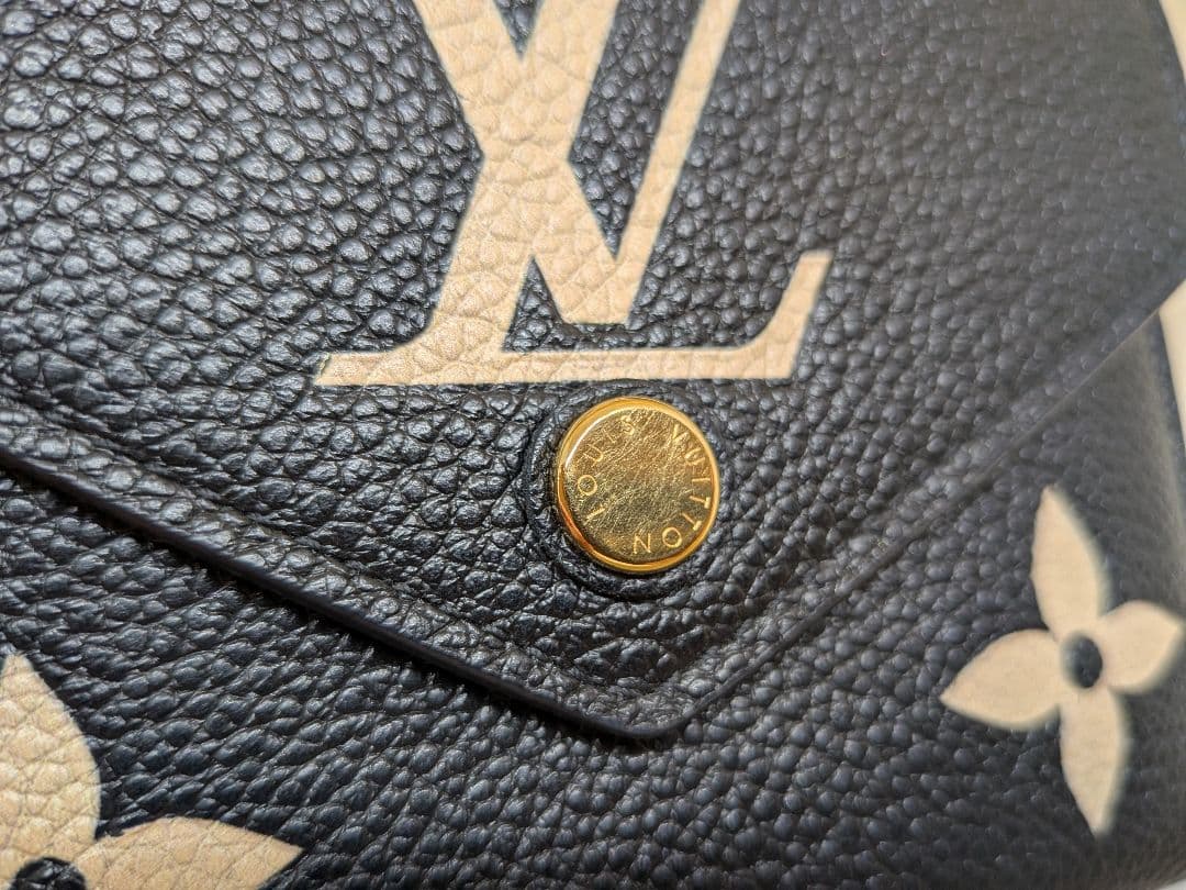 ルイヴィトン ポルトフォイユ ヴィクトリーヌ バイカラー アンプラント 財布