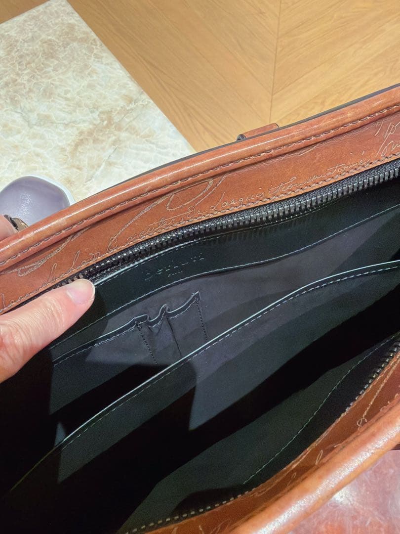 【定価62万希少5スタンプ】ベルルッティアンジュールトートバッグ　ビジネスバッグ