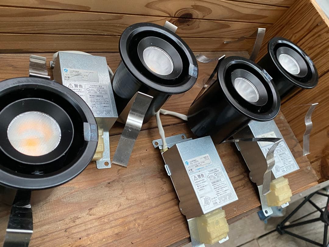 【LED照明器具】DAIKO 大光電機 ユニバーサルダウンライト 7個セット