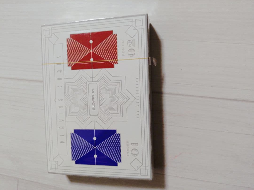 トランプ 青 赤 2セット ジャンボインデックス 柔軟性　耐久性 防水