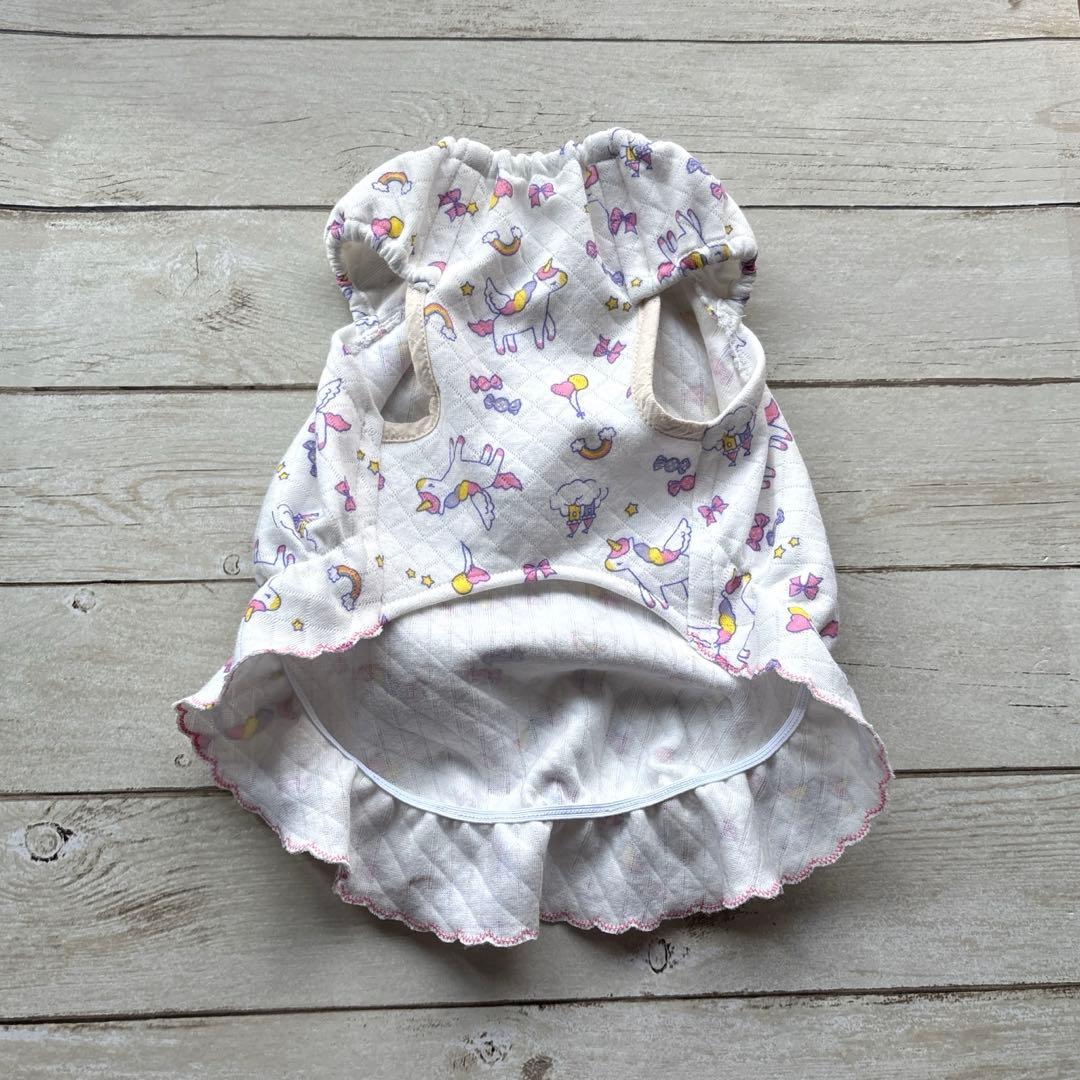 ハンドメイド犬服　ワンピース　XSサイズ