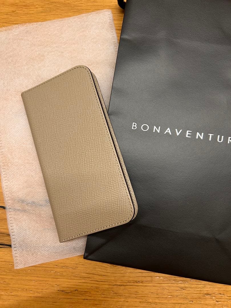 新品未使用 BONAVENTURA iPhone 13/14 グレージュ