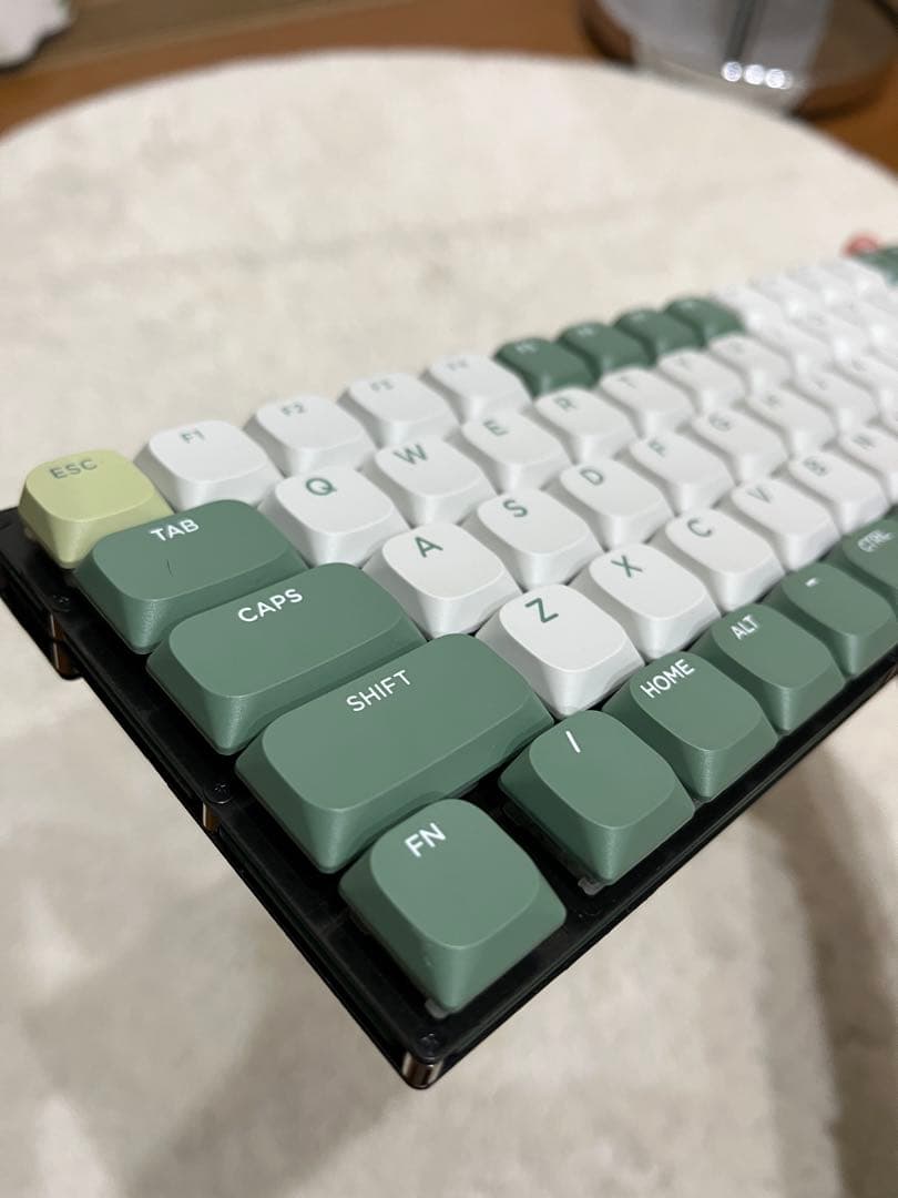 Teihai70H 自作70%キーボード　ロープロ日本語配列　おまけ付き