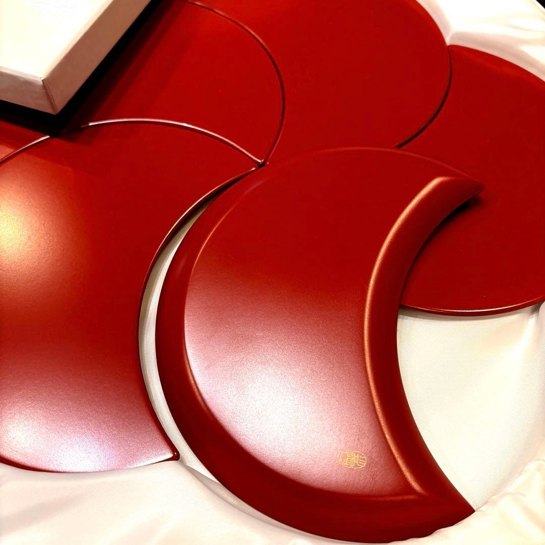 象彦★花寄せ★銘々皿★梅★新品★