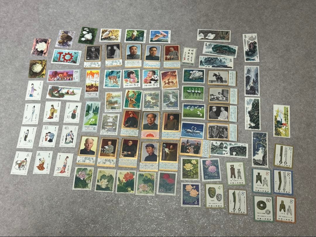 ケ*ジ様 外国切手 希少 世界の切手 中国 USA他 ビートルズ ジョンレノン