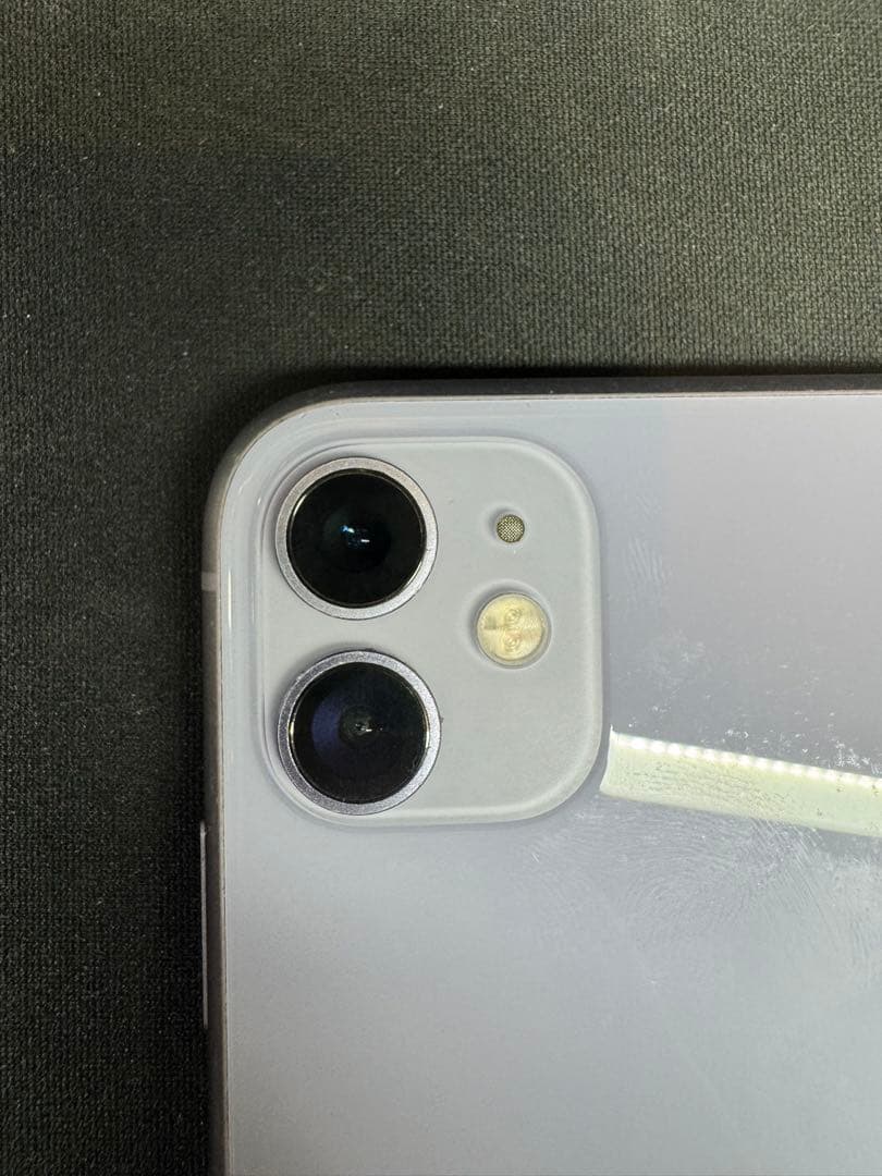 iPhone11 64GB パープル 動作問題なし FaceID◎ 画面傷あり