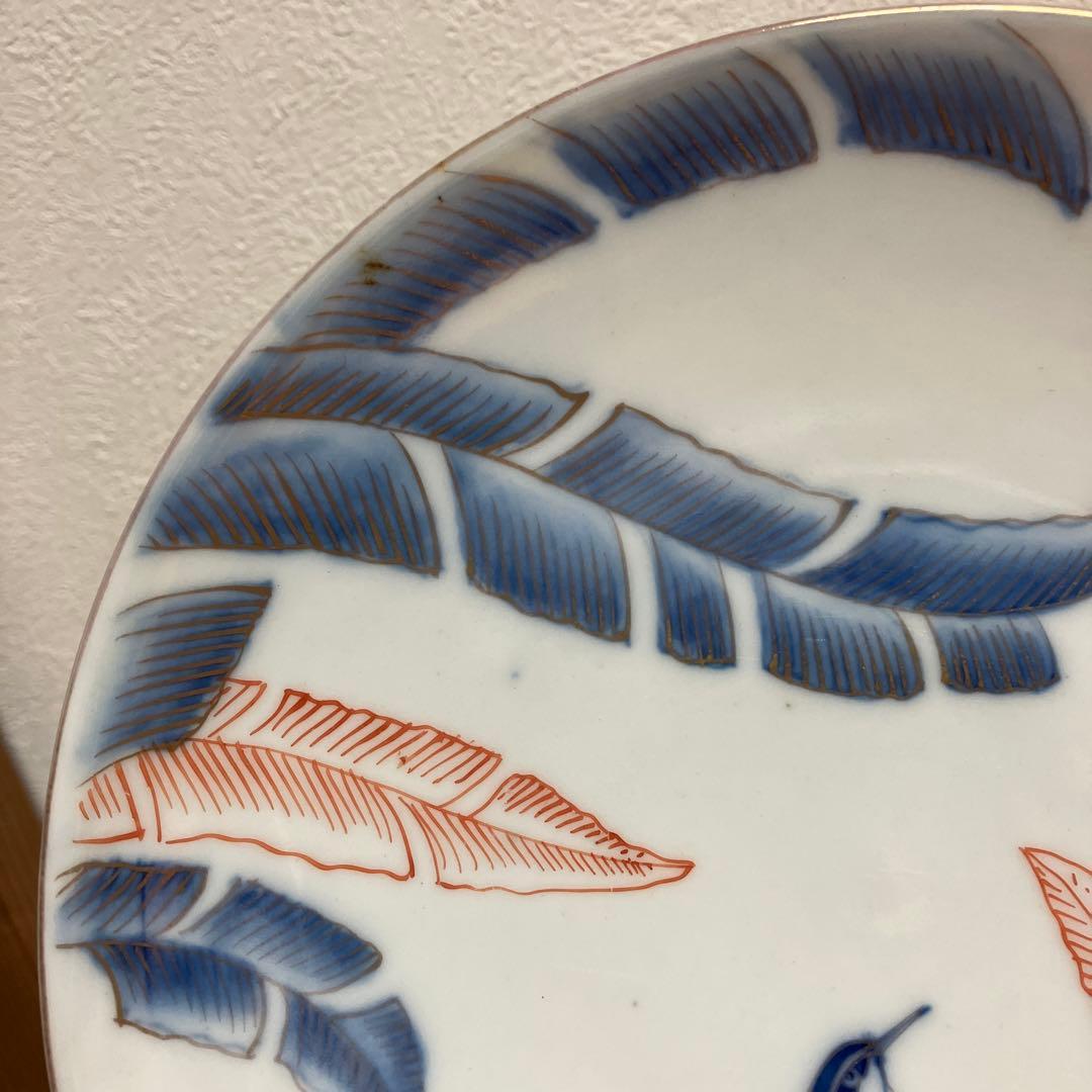 色鍋島　鳥　古美術