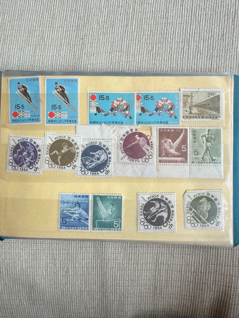 【未開封中国切手】アジア・アフリカ卓球友好記念切手　他