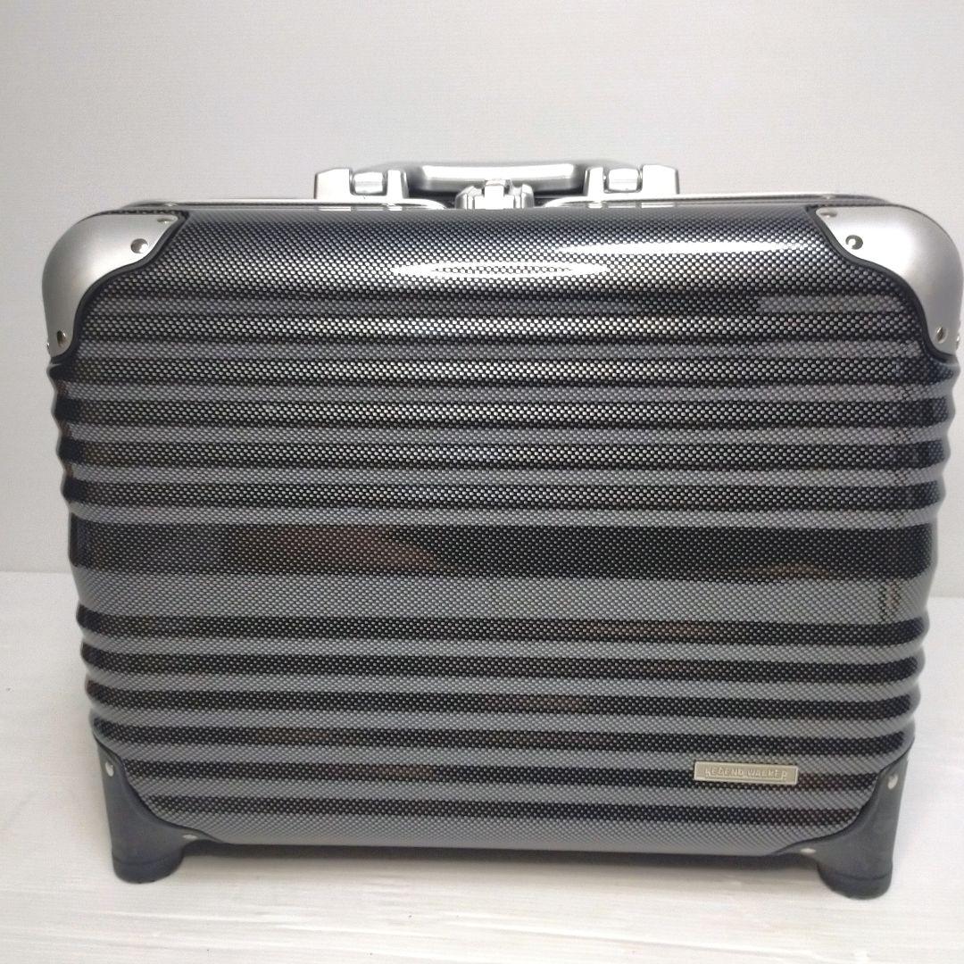 【美品】レジェンドウォーカー 機内持込可2輪スーツケース 黒 即発送