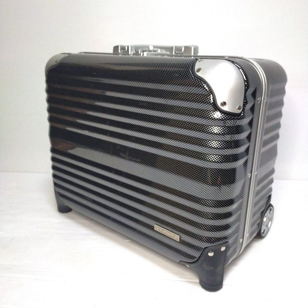 【美品】レジェンドウォーカー 機内持込可2輪スーツケース 黒 即発送