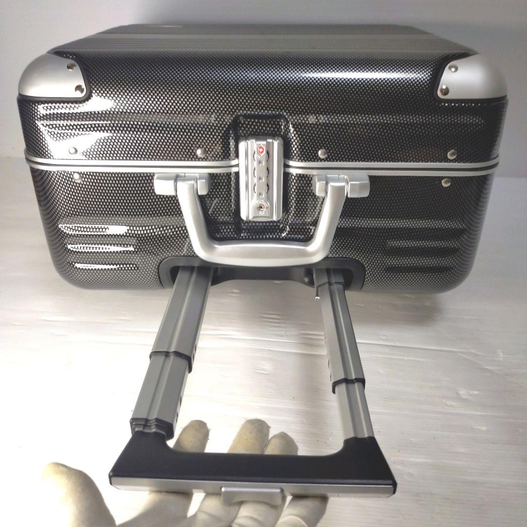 【美品】レジェンドウォーカー 機内持込可2輪スーツケース 黒 即発送
